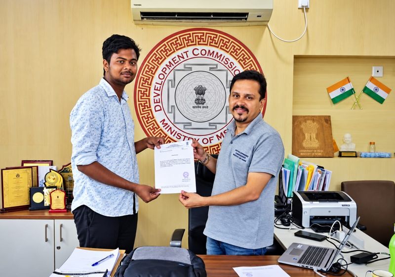 At the Office of the Development Commissioner, Ministry of MSME